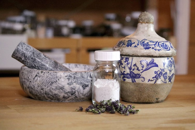 Inhalationssalz mit Thymian (Foto: Luana Baumann-Fonseca)