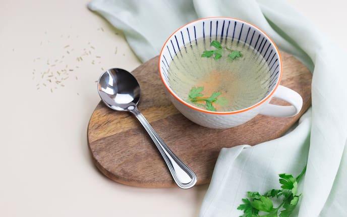 Fastenbrühe, Gemüsebrühe, Hildegard von Bingen, Fastenzeit