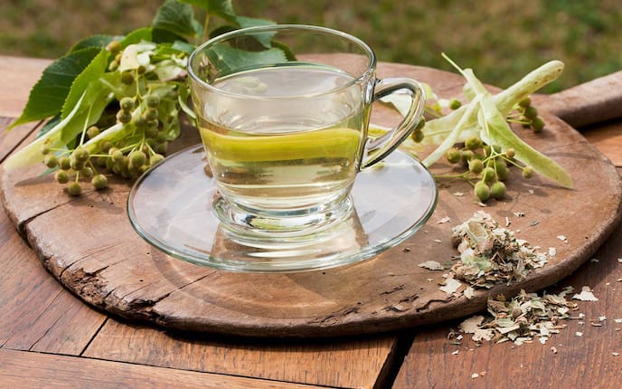 Naturapotheke, Lindenblütentee, Rezept, Hausmittel, Erkältung