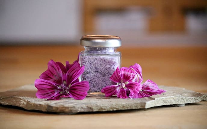 Malvenblütenzucker, Naturapotheke, Servus