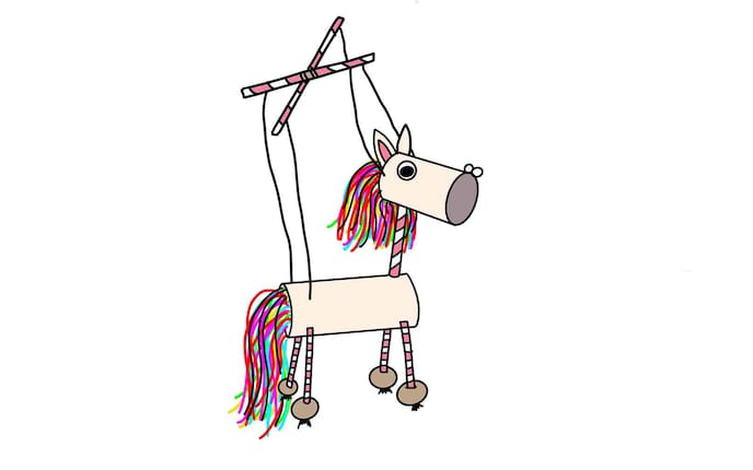 Marionetten-Pferd