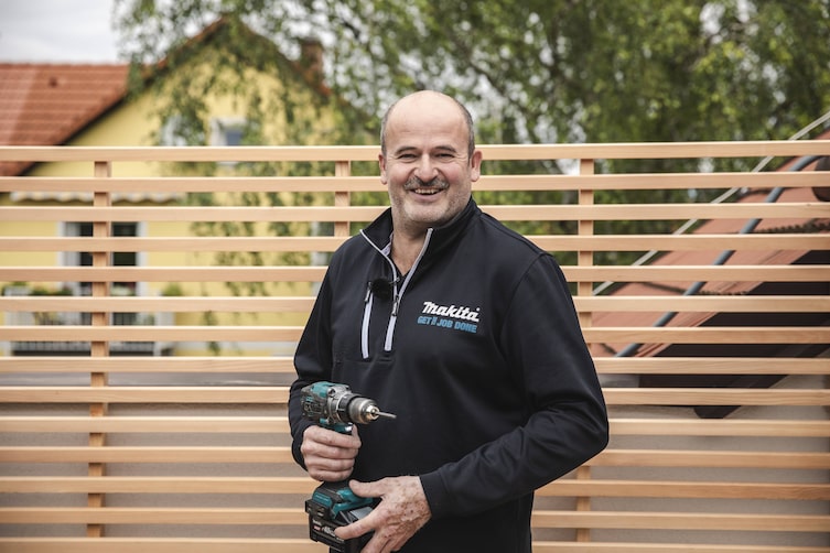 Harald Gschaider vom Makita Team Österreich.