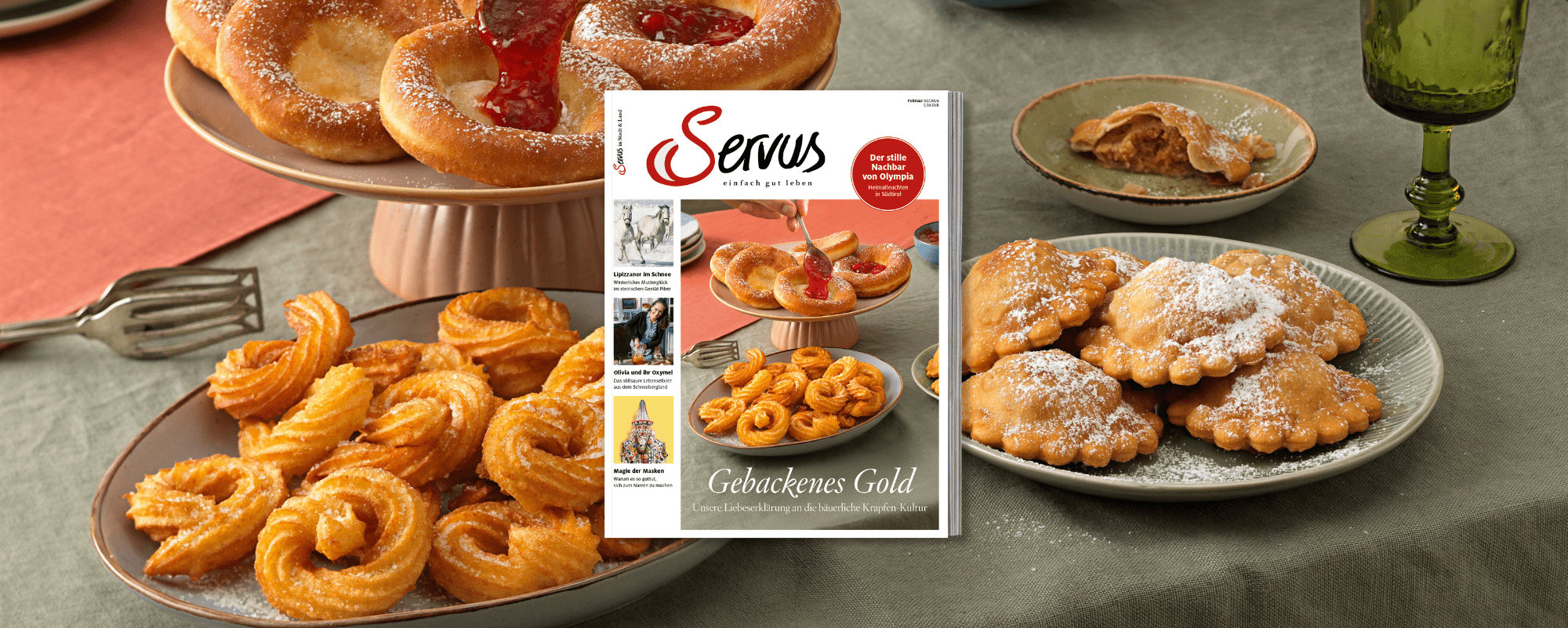 Servus in Stadt & Land, Schmalzgebäck