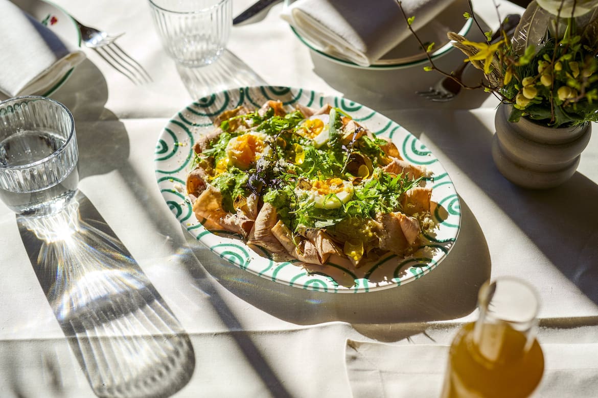 Kalter Tafelspitz mit Ostereiersauce