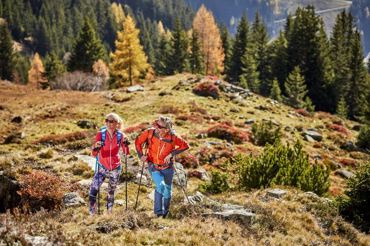 Der Herbst ist die ideale Jahreszeit, um die Paznauner Bergwelt zu erkunden.
