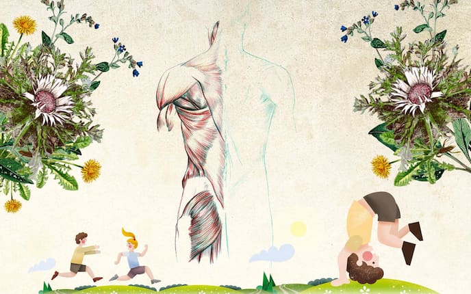 Gesundheit, Rücken, Rückenschmerzen, Purzelbaum