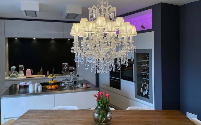 Podcast, Licht im Wohnraum, Luster