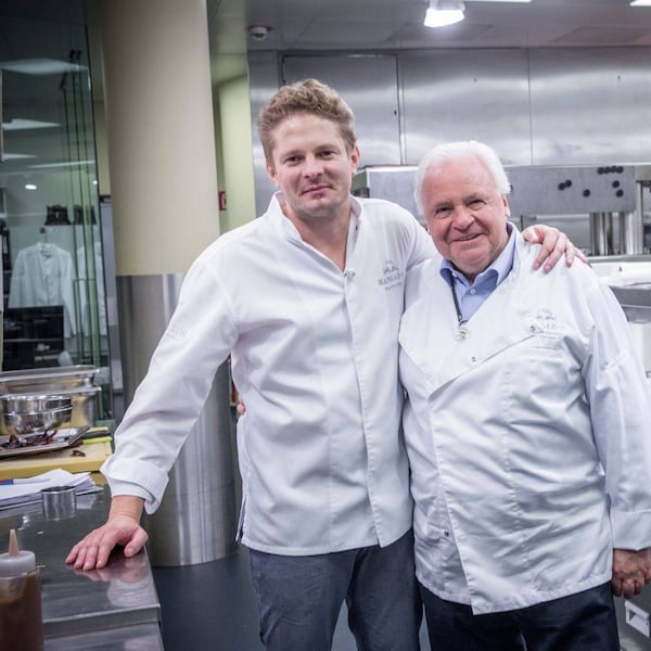 Ikarus Patron Eckart Witzigmann, Executive Chef Martin Klein, Hanger 7
