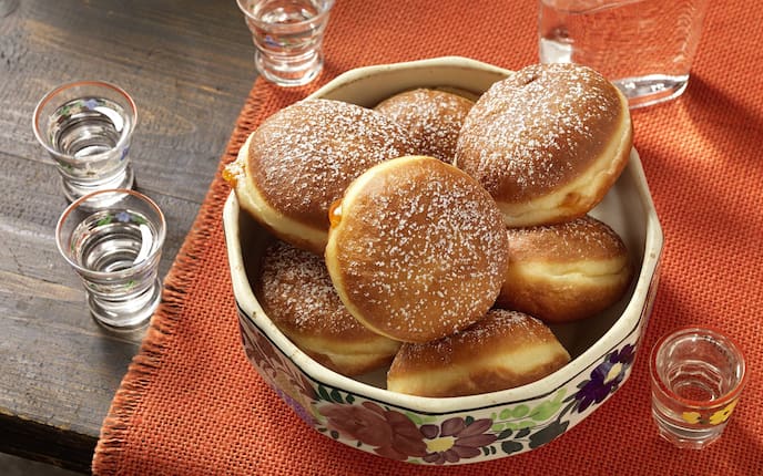 Faschingskrapfen, Jindrak, Fasching, Krapfen, Rezept