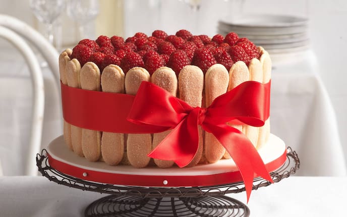 Himbeertorte "Charlotte", Torte, Rezept