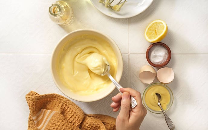 Selbst gemachte Mayonnaise ist ein Saucen-Klassiker.