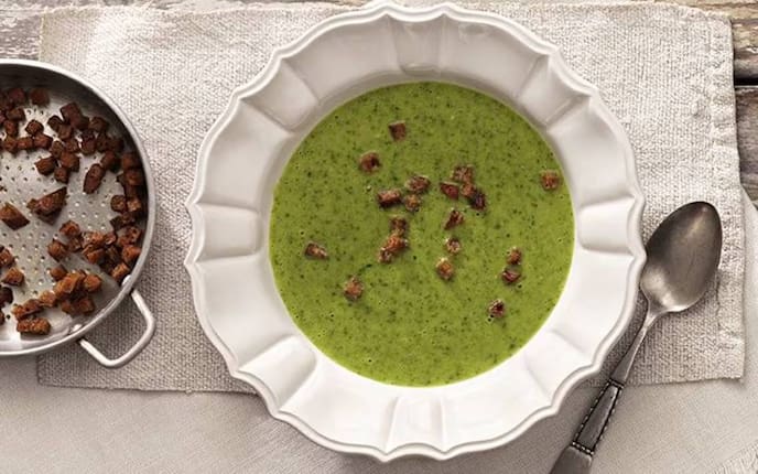 Fastensuppe, Bohne, Brunnenkresse, Rezept