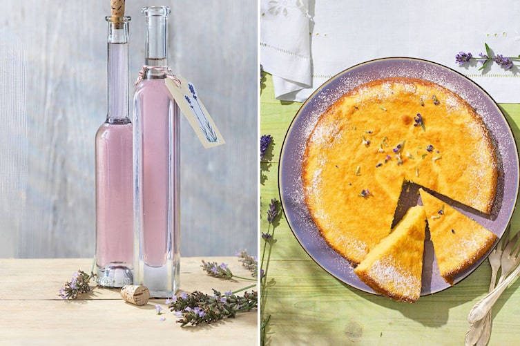 Vom duftenden Sirup bis zur cremigen Torte – so herrlich schmeckt Lavendel.
