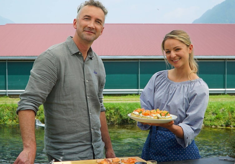 Andreas Jobst, Paula Bründl, Fischzucht, Weißensee, Kärnten