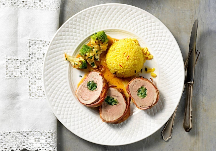Gefülltes Schweinsfilet