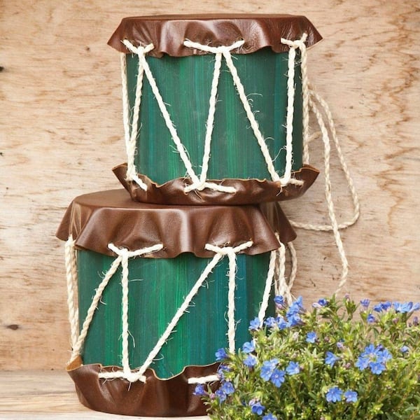 Basteln Trommel Schachtel Kinder Basteltipps Selbermachen