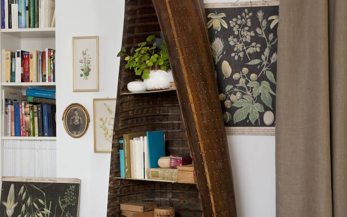 Selbermachen, Ruderboot, Bücherregal