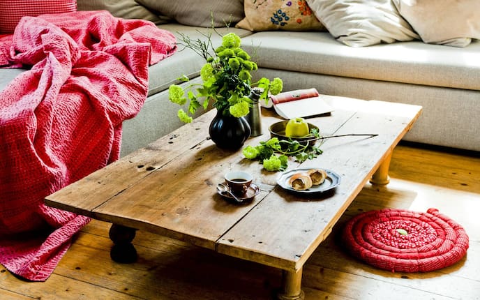 Alte Tür, Stalltür, Tisch, Couchtisch