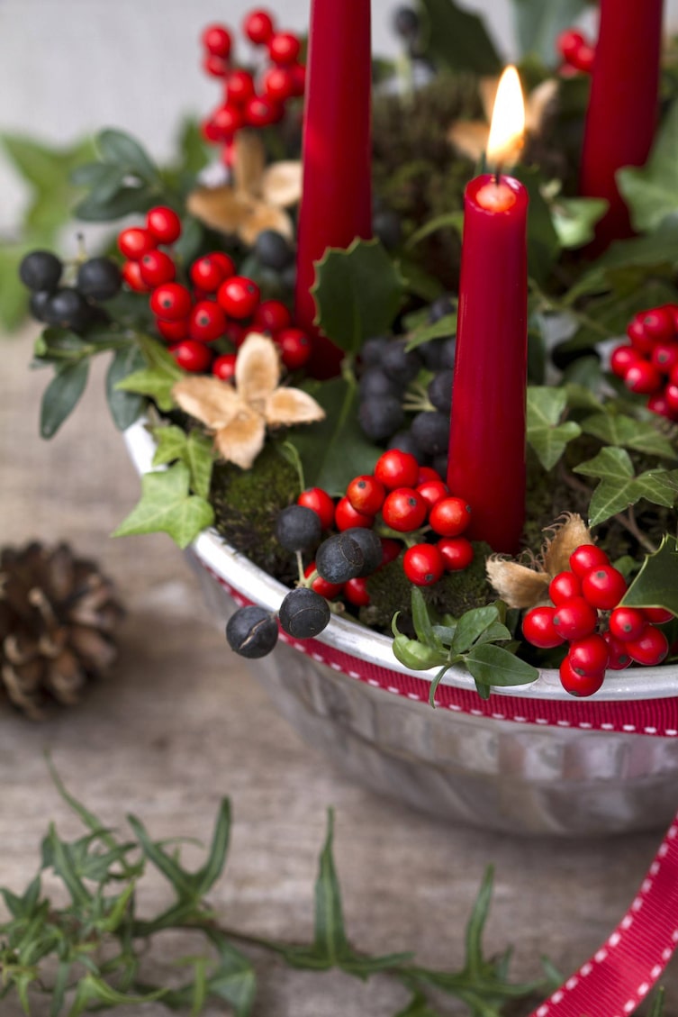 Adventkranz in Gugelhupfform (Bild: Michaela Gabler)