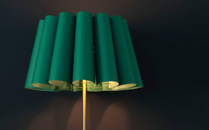 Lampenschirm, Fotokarton, Selbermachen, Servus