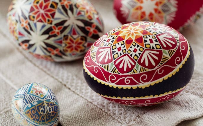 Ostereier verzieren, Ostern, Osterei, Ostereier bemalen