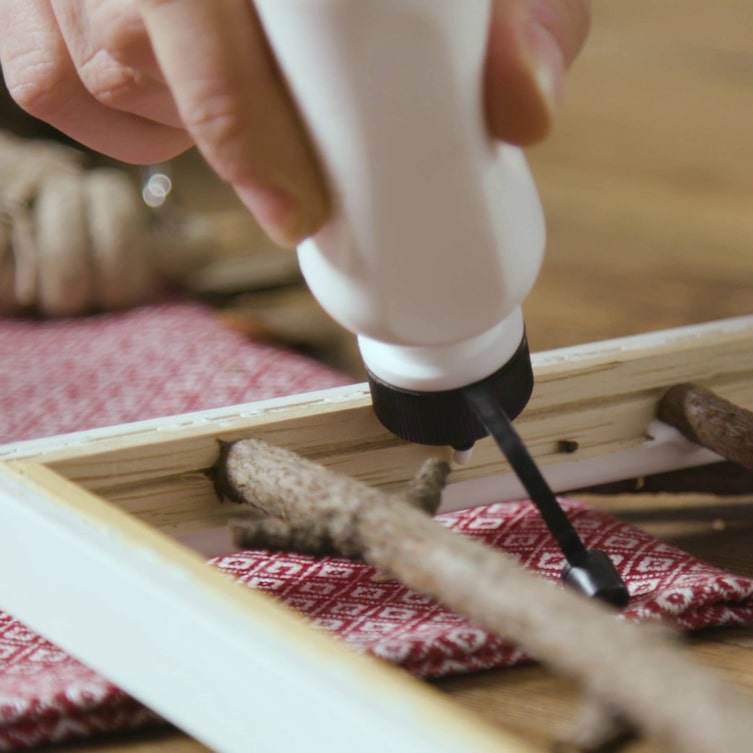 Schlüsselbrett aus Bilderrahmen (Foto: Stephan Zenz)