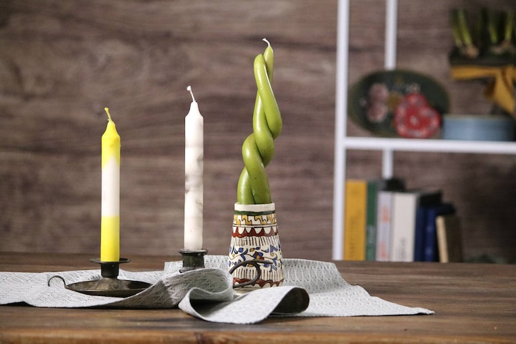 Kerzen basteln, Kerzen verzieren, Kerzen selber machen