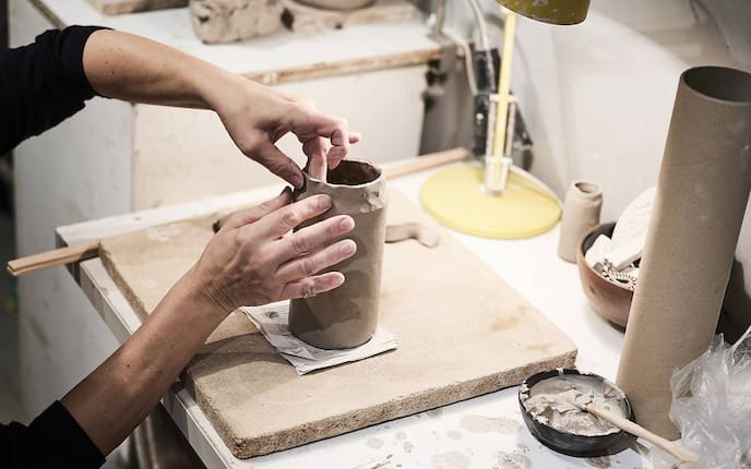 Töpfern, Ton, Kunst, Gefäß