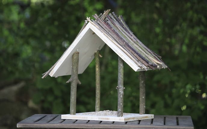 Vogelhaus, Futterhaus, Holz, Garten