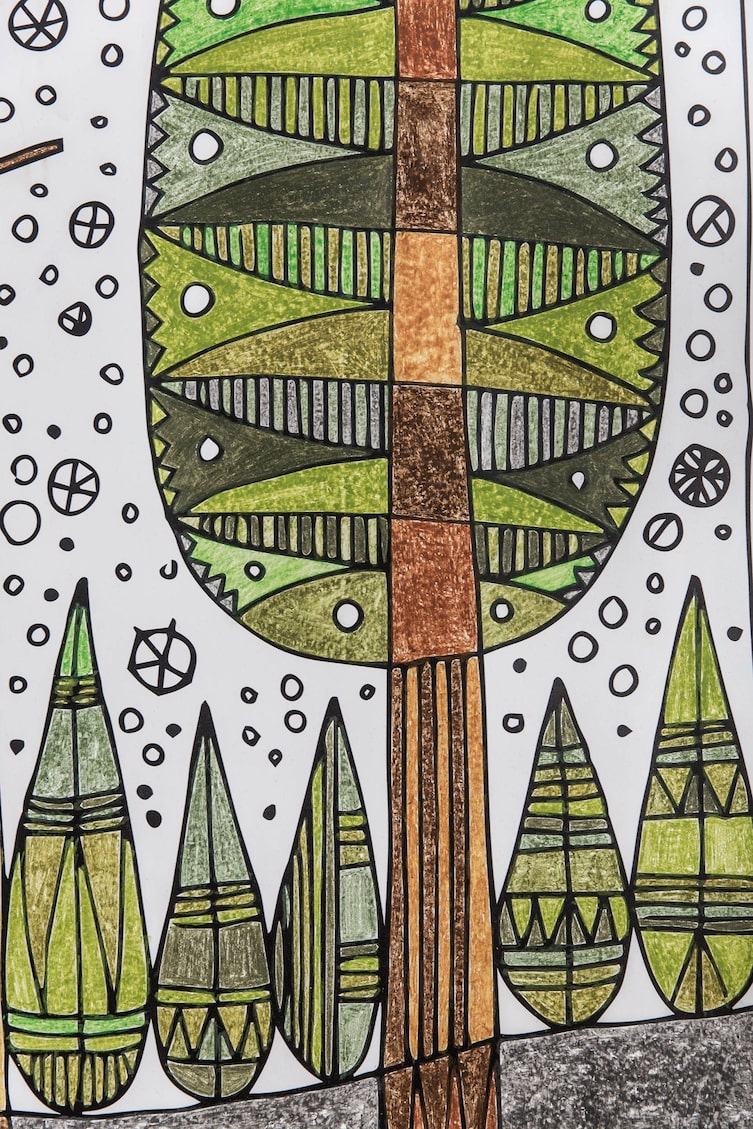 Wandtapete selber machen (Bild: Michaela Gabler)