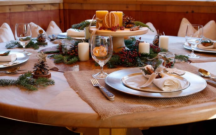 Tischdekoration, Weihnachten, Ideen