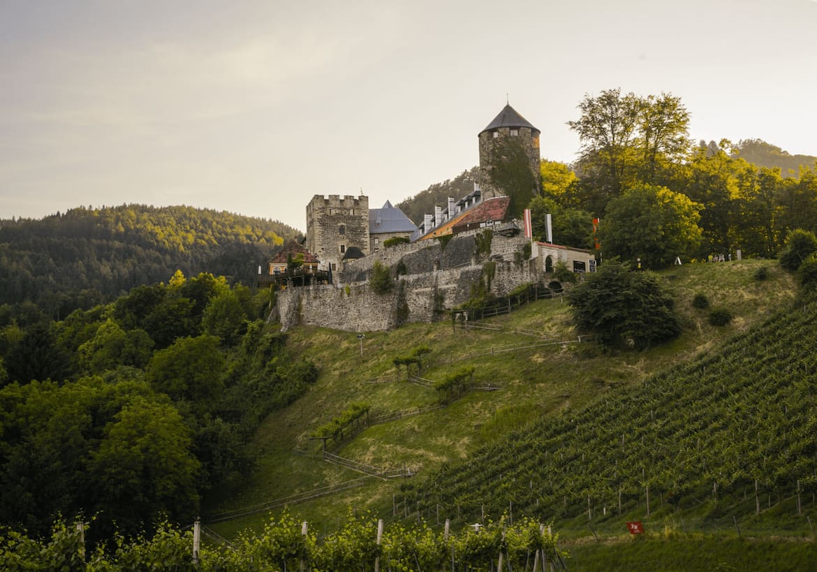 Burg Deutschlandsberg: Ein stiller Ort mit viel Vergangenheit.