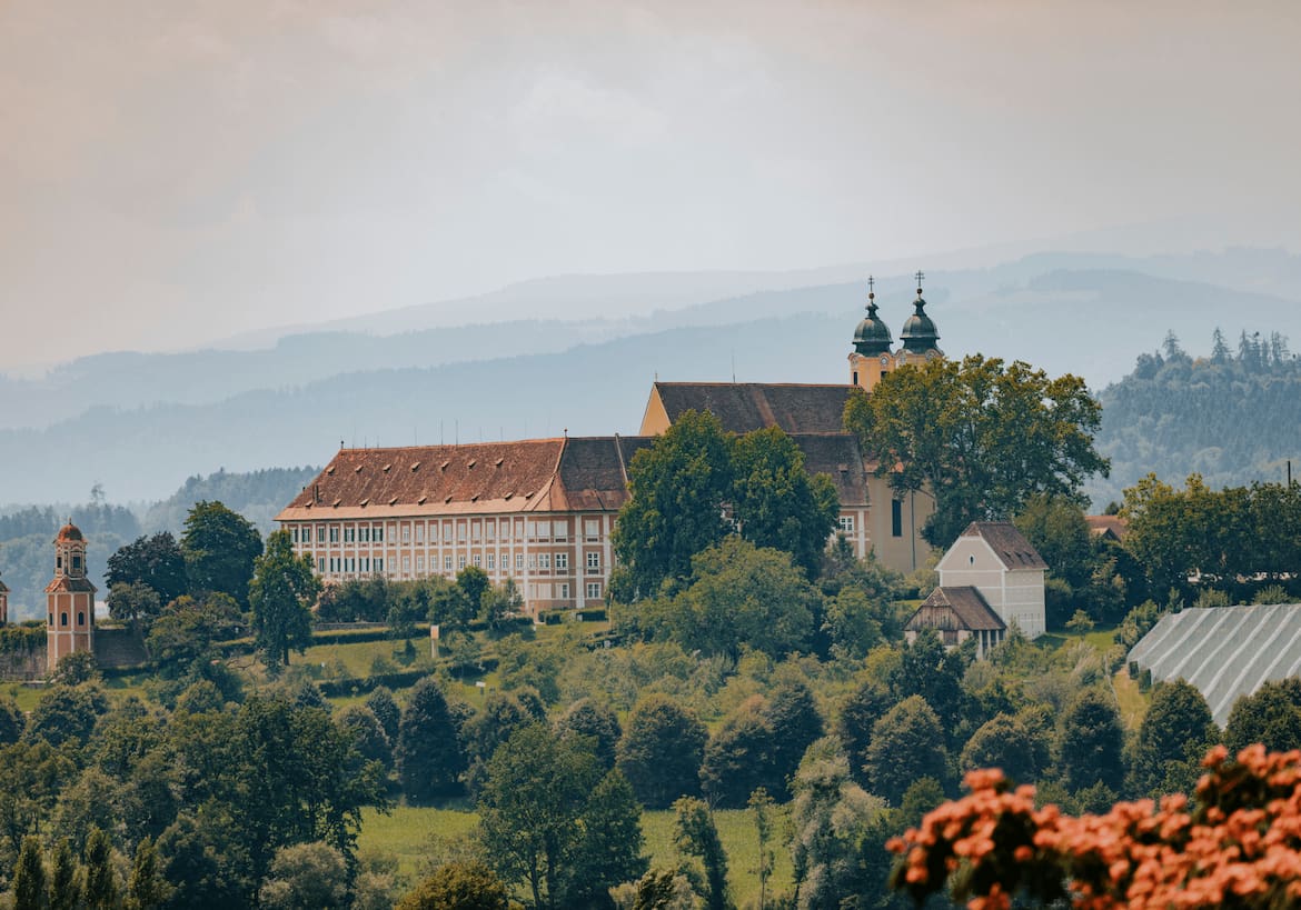 Schloss Stainz wurde 1229 als Augustiner-Chorherrenstift erbaut.
