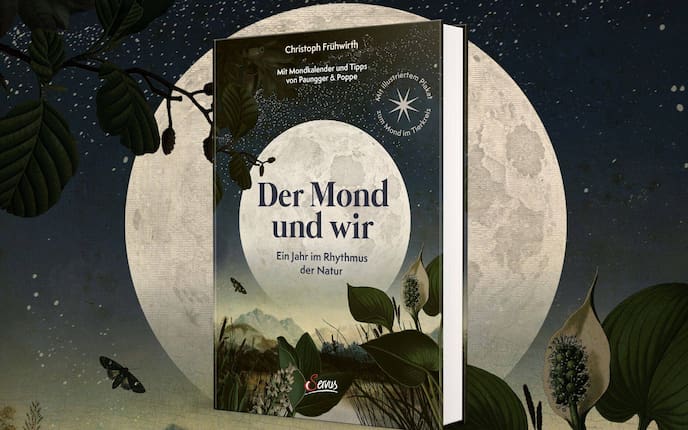 Buch Mondkalender, der Mond und wir