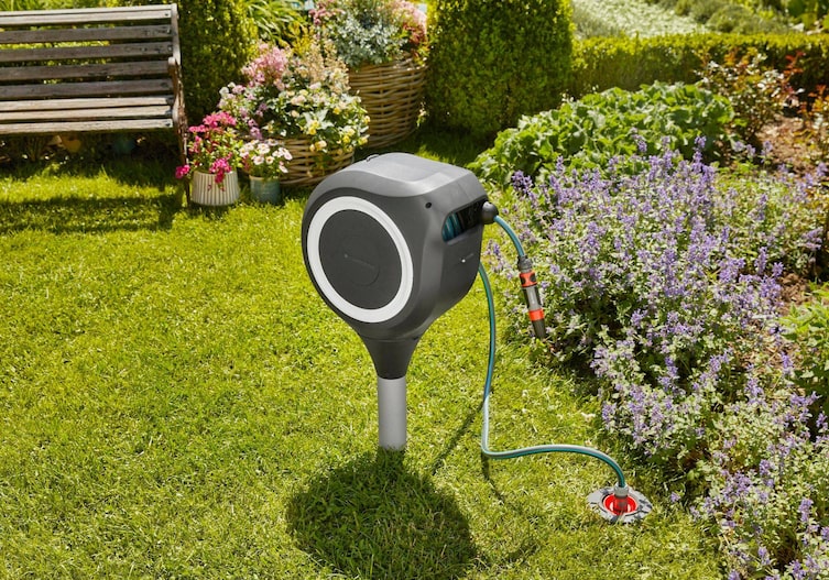 Gardena, Schlauchbox Erdspieß