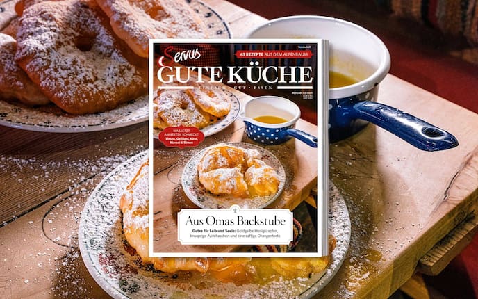 Servus Gute Küche 2023, Cover, kochen, Kochmagazin, Rezeptbuch