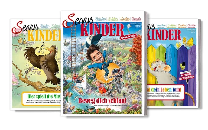 Servus Kinder Magazine