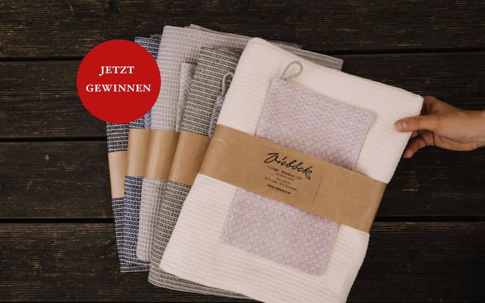 Badetuch und Waschhandschuh-Set