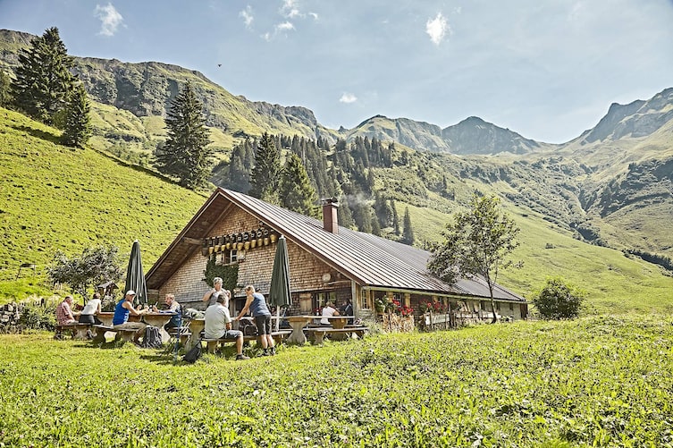 Alpe Plättele im Sommer