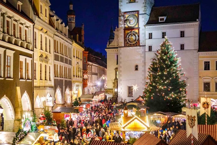 Der Weihnachtsmarkt in Görlitz.