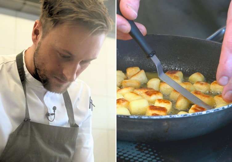 Koch Martin Huber und die Daumnidei