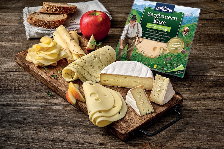 Käsegenuss von der Privatkäserei Bergader.