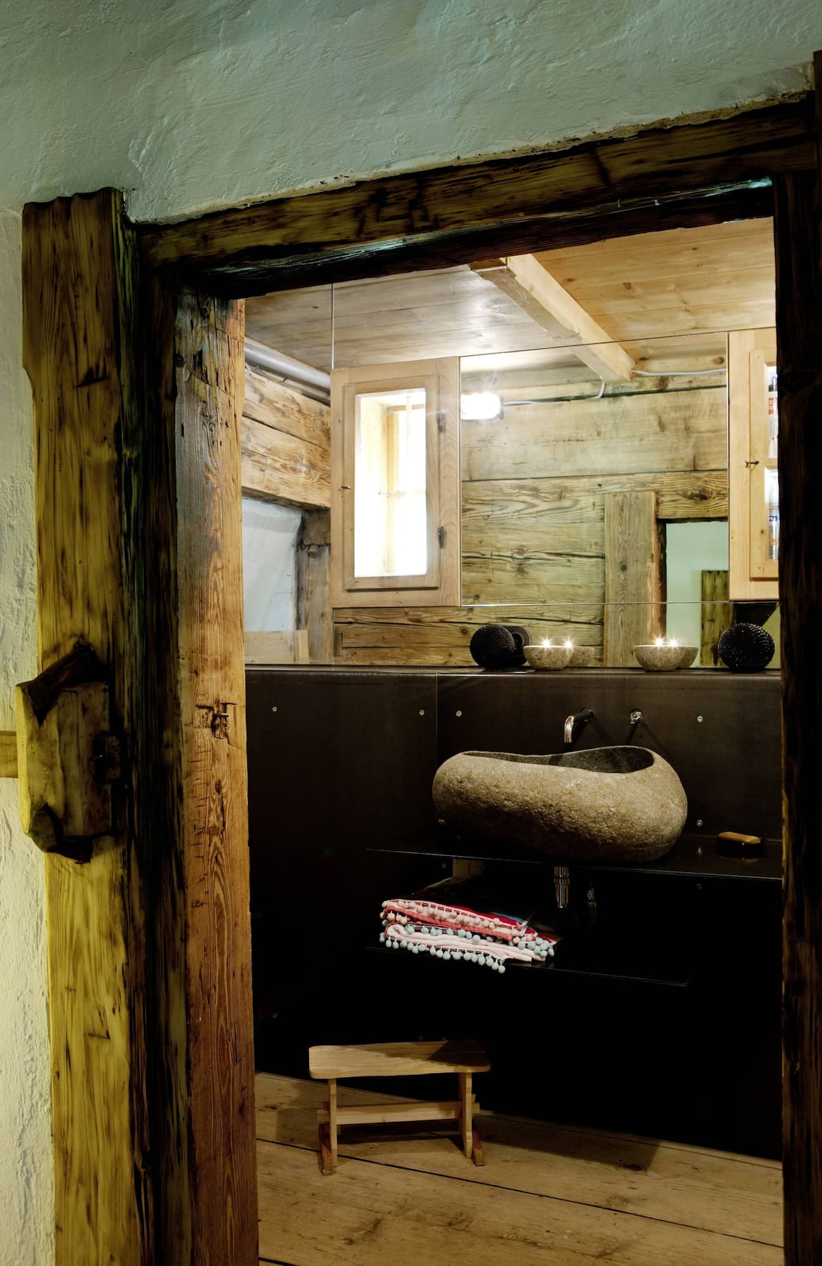 Wohnen, Hausbesuch, Badezimmer, Stein, Waschbecken