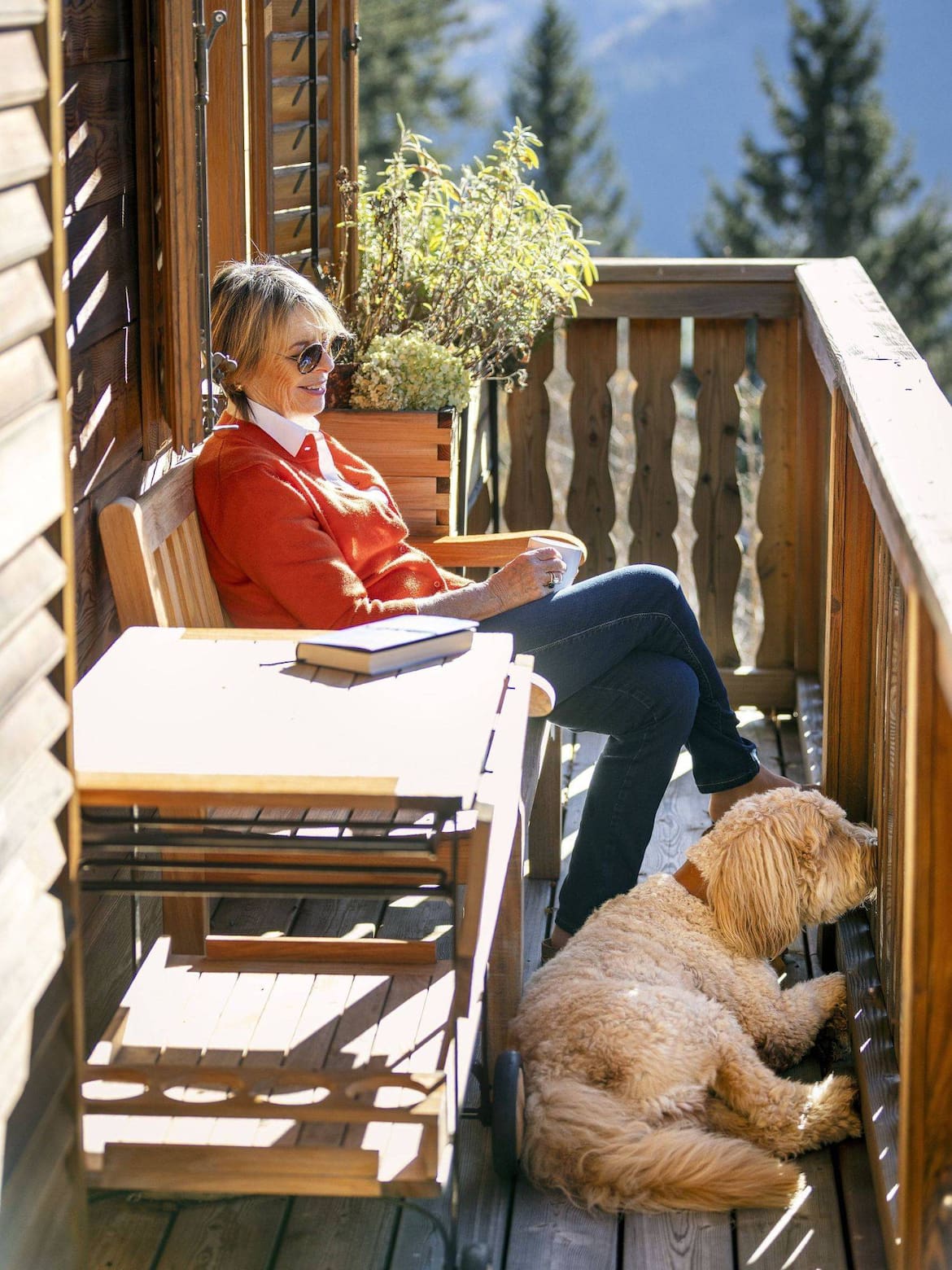 Hausbesuch, Forsthaus, Steiermark