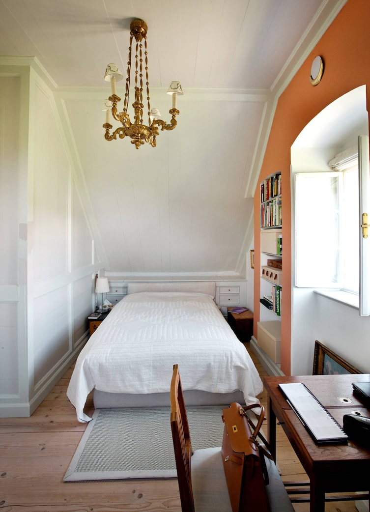 Wohnen, Hausbesuch, Weinberg, Wien, Schlafzimmer