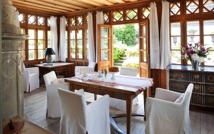 Wohnen, Hausbesuch, Weinberg, Wien, Veranda