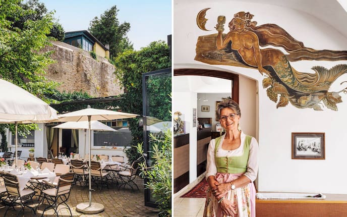 Zum Goldenen Anker, Hainburg an der Donau, Garten