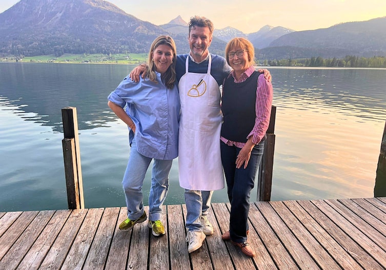 Mesi Tötschinger, Harald Nachförg, Elfriede Höplinger, Wolfgangsee