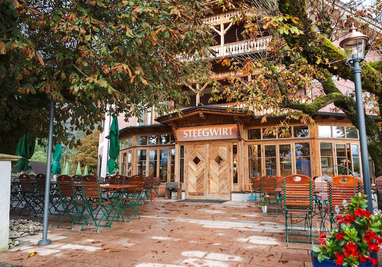 Steegwirt, Außenaufnahme Fritz Grampelhuber, Krautfleckerl, Podcast