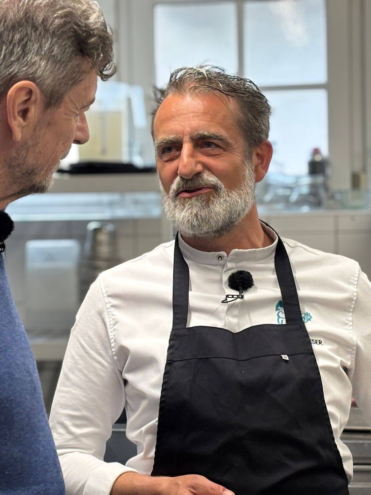 Hermann Wieser verrät Harald Nachförg alle Geheimnisse rund um eine perfekte Rindsroulade.